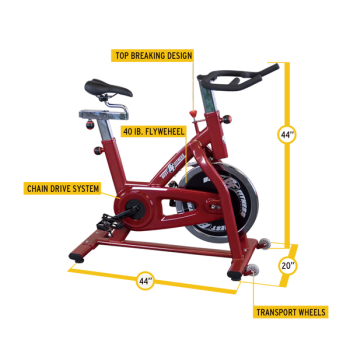 BEST FITNESS  Indoorcycle BFSB5