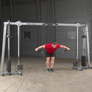BODYSOLID DELUXE SELECTORIZED CROSSOVER 2 X 75KG GDCC250